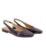 Kensie Womens Shoes Burgundy Flat Slingback Slip-On Padded Lightweight C... - $77.17 CAD