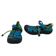 Keen Womens Whisper Waterproof Hiking Sport Sandals Blue Green Size 5 - £31.00 GBP
