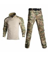 Conjunto Ce Uniforme Militar Traje Táctico Camisa Combate Abrigo Pantaló... - £22.85 GBP