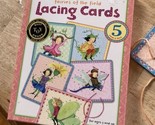 eeBoo Fairies of the Field Lacing Cards 5 Cards &amp; Laces Complete - $21.35