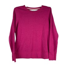 Tek Gear Ultrasoft Fleece Pink Sweatshirt Womens XL Long Sleeve Pullover M - £14.48 GBP