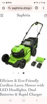 GreenWorks Pro GLM801602 21 inch 80V Cordless Brushless Lawn Mower with ... - $791.99