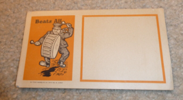 Vintage 1930s Ink Blotter Beat All Comic Drummer - £14.99 GBP