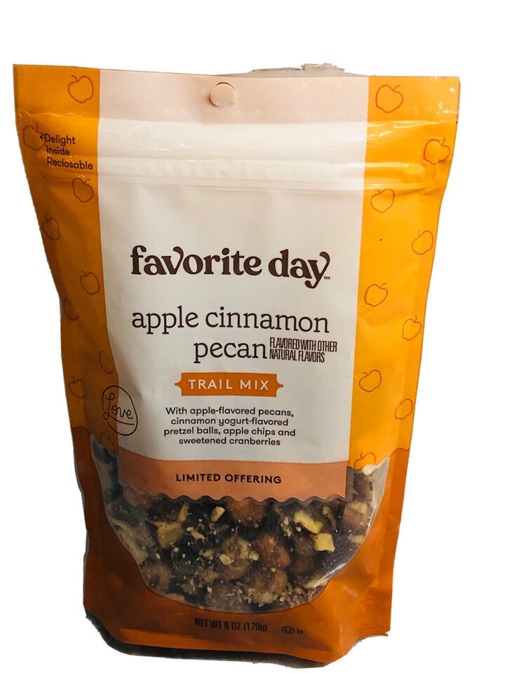 New-Target Apple Cinnamon Pecan Trail Mix 6 0z. Ship N 24 Hours