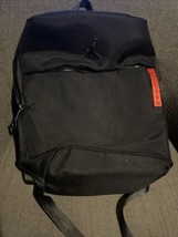 Nike Air Jordan Backpack Black Padded For laptop, Very Decent Condition - £24.95 GBP