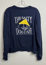 The Salty Dog Cafe Sweatshirt SM Blue Champion Bohicket Marina Seabrook ... - $19.79