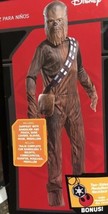 Star Wars Chewbacca Deluxe Child Costume Medium 5-7 Rubies 620143 Hallow... - $27.16