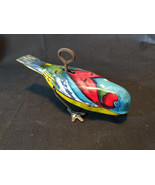 Working Old Vtg Collectible Tin Wind-Up Mechanical Pecking Bird Toy Pate... - £39.58 GBP