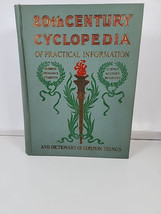ANTIQUE 1901 TWENTIETH CENTURY CYCLOPEDIA OF PRACTICAL INFORMATION COMMO... - $69.99