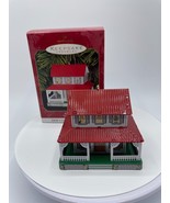 Hallmark Keepsake Ornament Metal Farm House Town And Country Series 1999... - £7.53 GBP