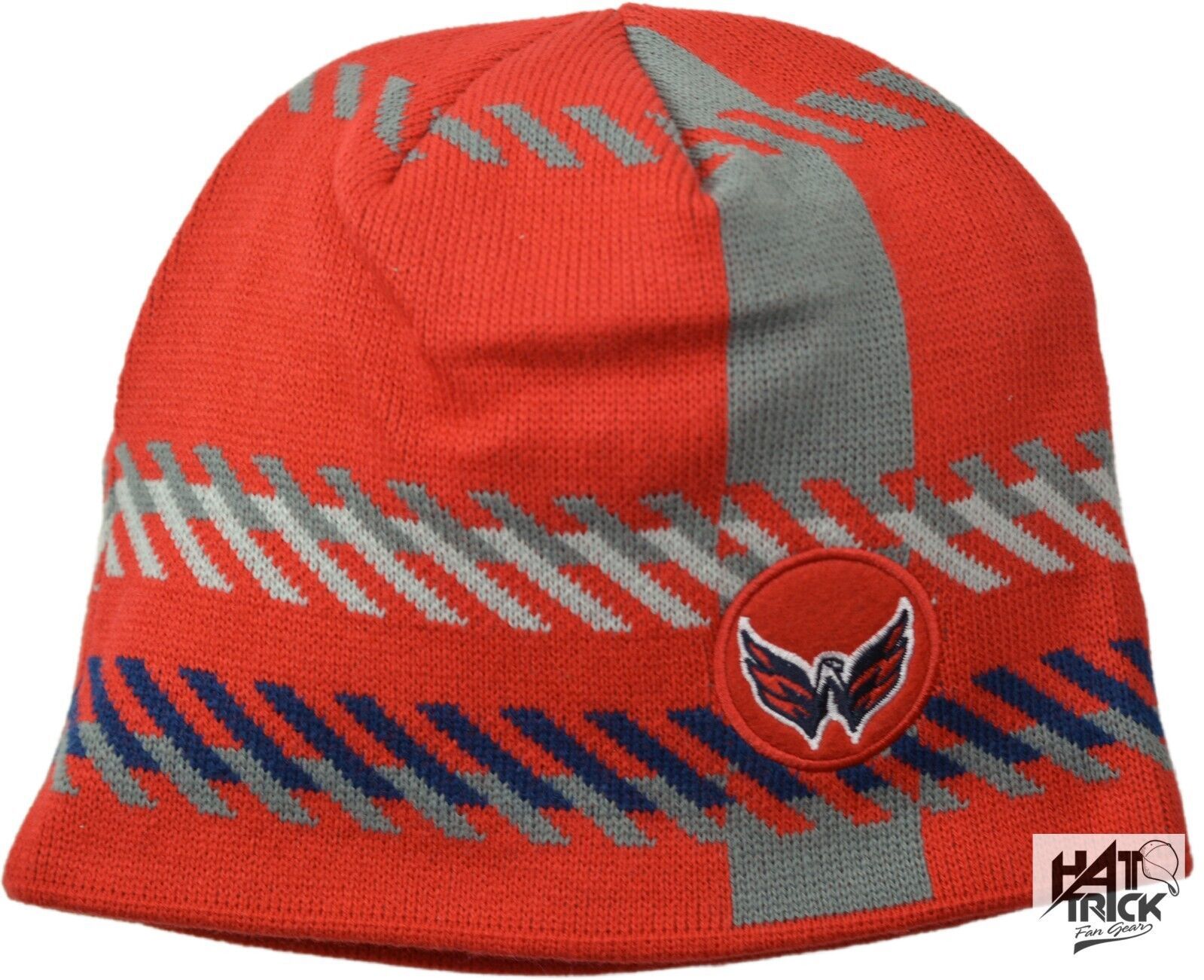 OTH Washington Capitals NHL Old Time Hockey Team Knit Beanie Uncuffed Winter Hat