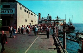 Boston Boat Landing Provincetown Cape Cod Massachusetts MA Chrome Postcard UNP - £2.25 GBP