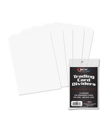 25X BCW Trading Card Dividers - $31.72