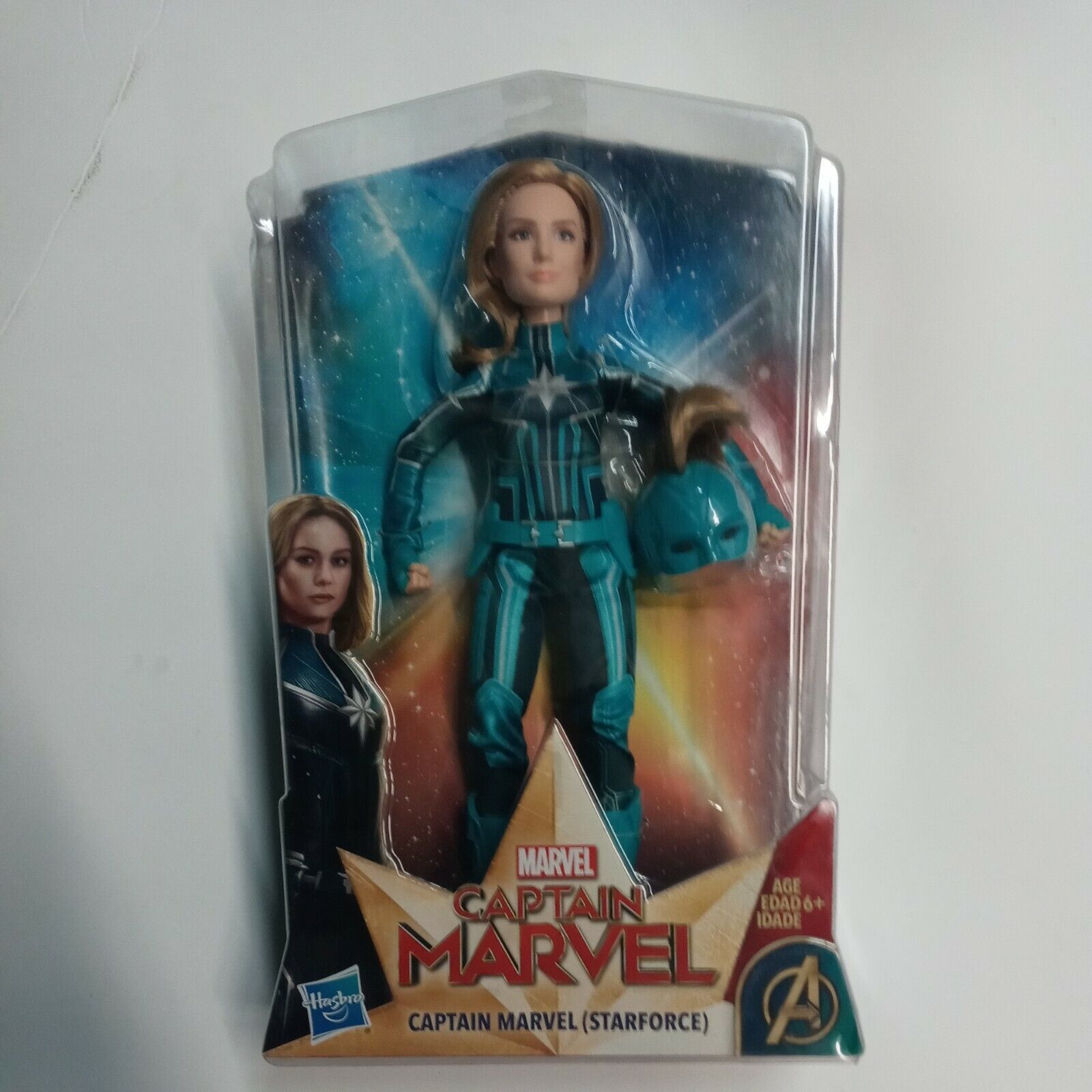 SHIPS SAME DAY Marvel Captain Marvel Captain Marvel (Starforce) Super Hero Doll - £13.97 GBP