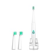 Color: Blue - Ultrasonic Electro Toothbrush With Two Additional Brush Heads - $56.36 CAD