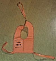 Vintage Gi Joe Orange Life Vest For 12” Action Figure Air Vest Hasbro - £11.95 GBP