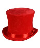 Deluxe Top Hat - Red - $46.87