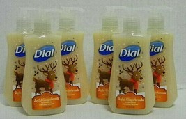 6 Bottles Dial Joyful Gingerbreads Moisturizing Hand Soap 7.5 oz Each - £10.19 GBP