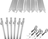 Grill Heat Plates Burners Igniters Stainless Steel Kit For Nexgrill 4/5 ... - $43.26