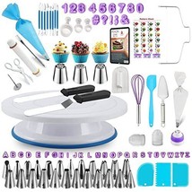 Cake Decorating Kit - 230 Pcs Cake Decoration Supplies Accessories for Beginners - £32.10 GBP