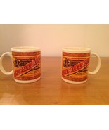 Anheuser Busch Coffee Mug Mugs Pale Lager Pair  Budweiser Beer Tea Cup V... - $17.74 CAD