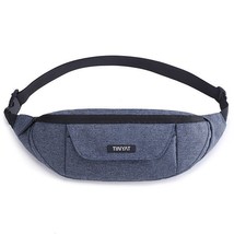 TINYAT Men Waist Bag Functional Waist Pack Casual Belt bag Pouch for Phone Money - £67.64 GBP