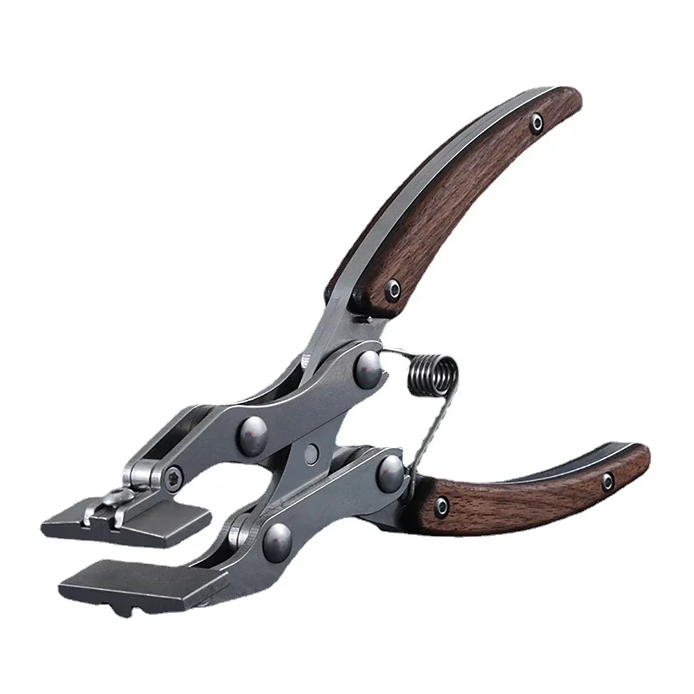 Leather Flat Pliers Stainless Steel Professional Parallel Pliers Handmade DIY - £78.04 GBP