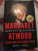 Autographed Margaret Atwood &quot;Burning Questions&quot; Hardcover First Edition - $42.74