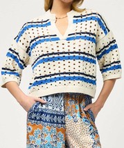 Current Air striped sweater White - $50.00