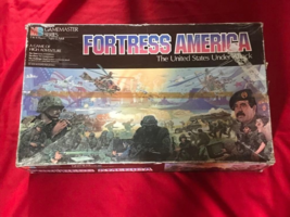 1987 Fortress America Mb Milton Bradley War Game Complete High Adventure Master - £66.07 GBP