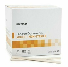 Tongue Depressor McKesson 6 L Inch Case of 5000 - Bulk Deal - Free Shipp... - $172.81 CAD