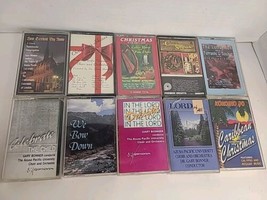 Lot Of 10 Christmas Cassette Tapes Bonner Calypso The Lettermen Etc. - £7.43 GBP