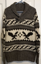 Nordic Pullover Wool Cowl Neck American Eagle Outfitters Sweater LARGE U... - £34.84 GBP