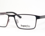 Gafas SuperFlex Para Niños SFK-126 2 Negro Mate/Rojo/Gris 48-15-130mm - $56.65