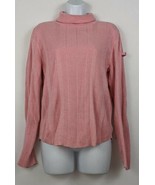 Tommy Hilfiger Long Sleeve Knit Turtle Neck Blouse Sweater XL Pink Women... - £30.65 GBP