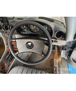  LEATHER STEERING WHEEL COVER FOR CHEVROLET K3500 CREW CAB PICKUP BLACK ... - $49.99