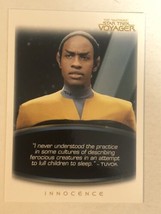 Quotable Star Trek Voyager Trading Card #39 Tim Russ - £1.58 GBP