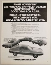 1971 Print Ad American Motors Javelin,Hornet,Gremlin,Sportabout Cars - $11.68
