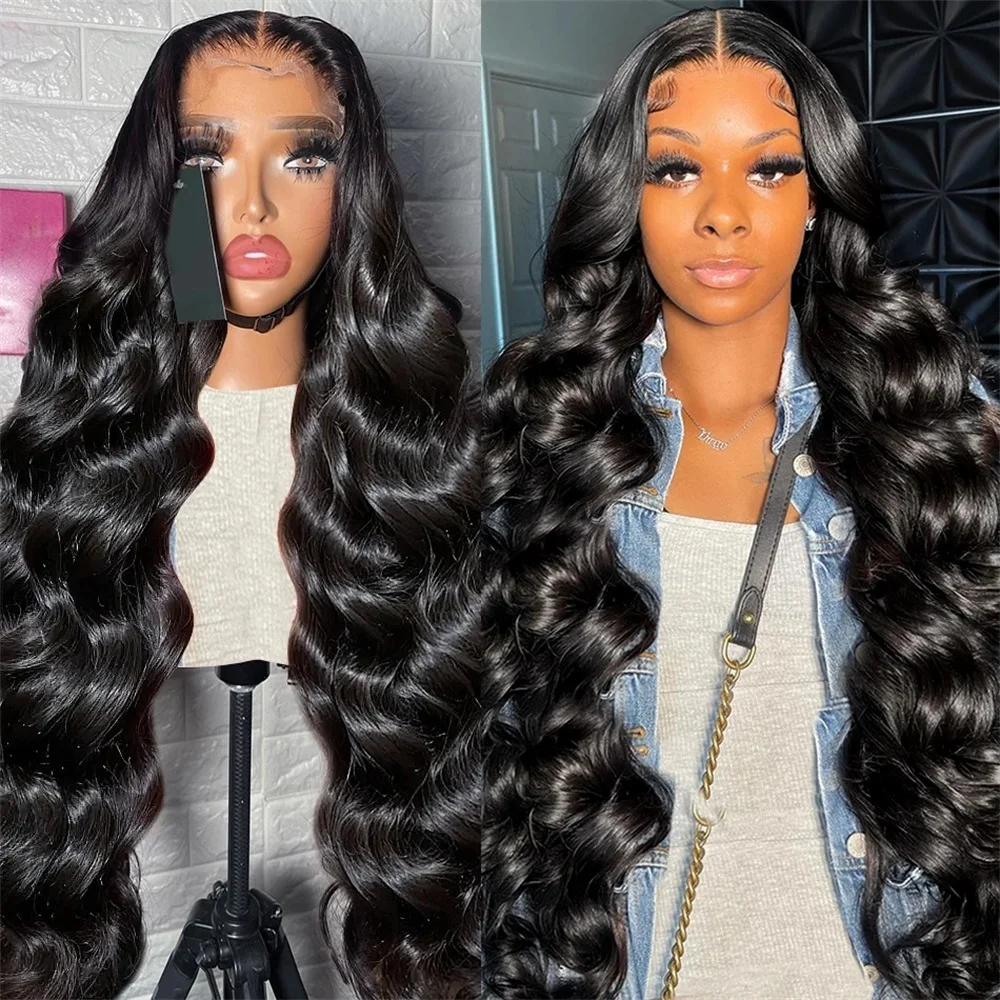 13x4 13x6 Lace Frontal Wig Body Wave Transparent Lace Front Human Hair Wi - £48.84 GBP+