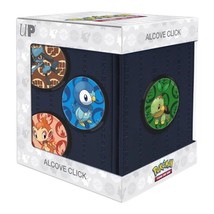 Ultra Pro Nintendo Pokemon Sinnoh Region Alcove Click Deck Box 4 Magnetic Badges - £39.92 GBP