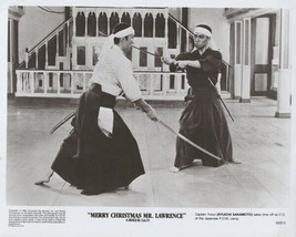 Merry Christmas Mr Lawrence 1984 original 8x10 photo Ryuichi Sakamoto with sword - $24.99