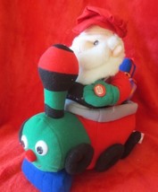 Preferred Plush Choo Choo Santa 10&quot; - £16.81 GBP