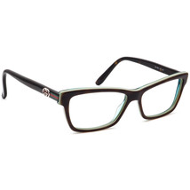 Gucci Eyeglasses GG 3562 LA2 Dark Havana/Green Semi Butterfly Italy 53[]14 140 - £241.27 GBP