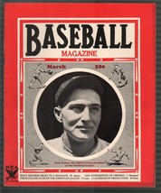 Baseball Magazine 3/1935-Paul Waner-Vernon Gomez-MLB-pix-info-FN - £96.56 GBP