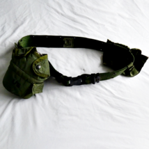Military Canteen Pouch &amp; Nylon Belt Mississippi Industries Size 30 In. &amp;... - €12,24 EUR