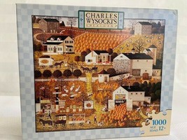 Charles Wysocki Jigsaw Puzzle Game Rare Bread and Butter Farms 2007 1000... - £40.11 GBP