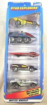 1998 Hot Wheels STAR EXPLORERS 5 Pack Gift Pack ShadowJet,RadarRanger,SolarEagle - $18.50