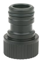 Gilmour 39QM Male Faucet Connector, Black - $16.96