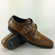 Genuine Dolce &amp; Gabbana Stylish Monk Style Brown Shoes for Men Size 9 1⁄2 - £158.18 GBP