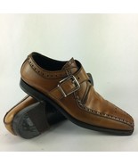 Genuine Dolce &amp; Gabbana Stylish Monk Style Brown Shoes for Men Size 9 1⁄2 - £157.11 GBP